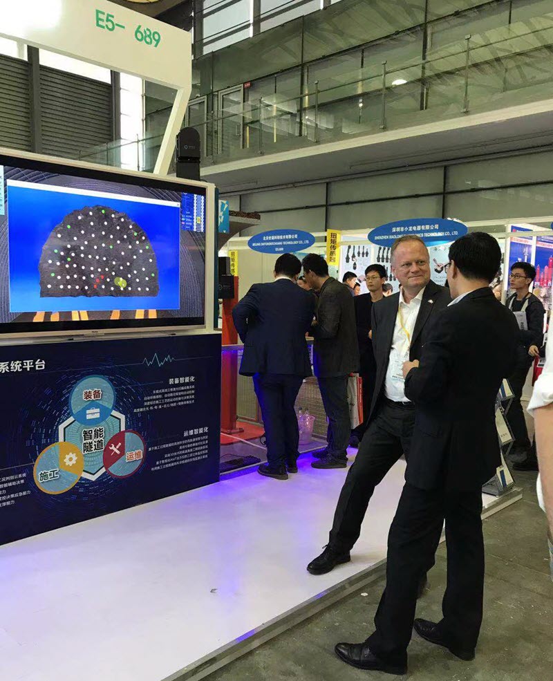 Vigor Intelligent Tunnel System Attracted Countless Eyeballs on Bauma China 2018(图2)